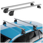 Bagażnik dachowy Menabo Omega 10G 130 cm Aluminium srebrny