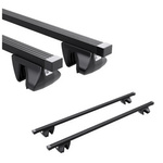 Bagażnik dachowy Amos Alfa relingi 140 cm Stalowy