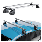 Bagażnik dachowy Menabo Omega Plus 48G 130 cm Srebrny Aluminium