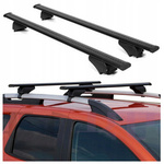 Bagażnik bazowy na relingi klasyczne ERKUL WIZARD 125cm Czarny Black