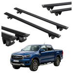Bagażnik bazowy na relingi klasyczne paki FORD RANGER 2022- belki aluminiowe