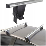 Bagażnik dachowy menabo Delta Srebrny 19G 117 cm Aluminium