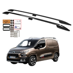 RELINGI DACHOWE BERLINGO DOBLO COMBO PARTNER PROACE CITY od 2018 L1 CZARNE