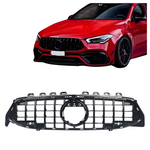 GRILL ATRAPA MERCEDES-BENZ KLASA A W177 2019- PANAMERICANA PIANO BLACK