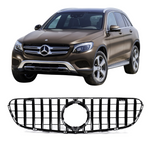 GRILL ATRAPA MERCEDES GLC W253/X253/C253 2015-2019 PANAMERICANA PIANO BLACK