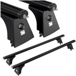 Bagażnik uniwersalny Amos punkty montażowe (kowadełko) CZARNY