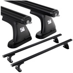 Bagażnik uniwersalny Amos na punkty montażowe CZARNY