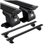 Bagażnik uniwersalny Amos szyna T-profil CZARNY