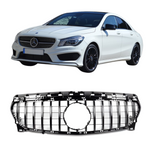 GRILL ATRAPA MERCEDES-BENZ CLA W117 2014-2019 PANAMERICANA PIANO BLACK