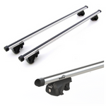 Bagażnik dachowy Hakr belki aluminiowe na relingi klasyczne 124cm