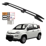 Relingi dachowe FIAT PANDA od 2012 CZARNE