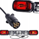 Listwa świetlna 7PIN na bagażnik rowerowy uchwyt